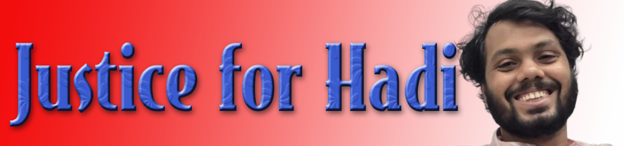 Justice for Hadi