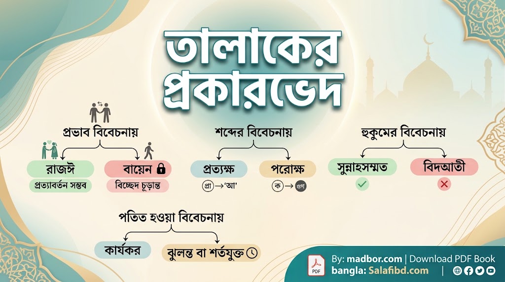 তালাকের প্রকারভেদ